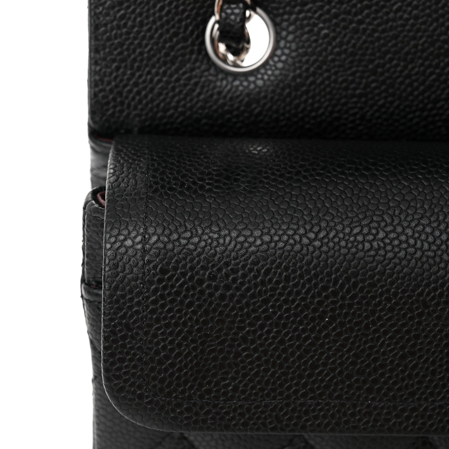 Chanel Caviar Quilted Small Double Flap Black 11 of 12
