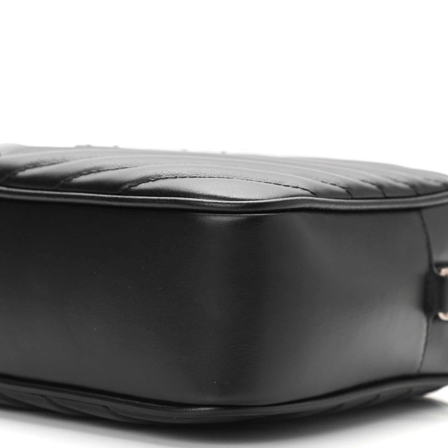Saint Laurent Calfskin Matelasse Monogram Lou Camera Bag Black 10 of 10