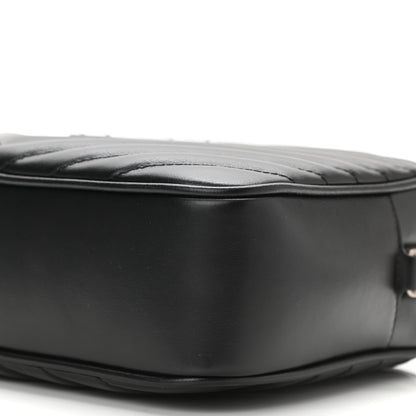 Saint Laurent Calfskin Matelasse Monogram Lou Camera Bag Black 10 of 10