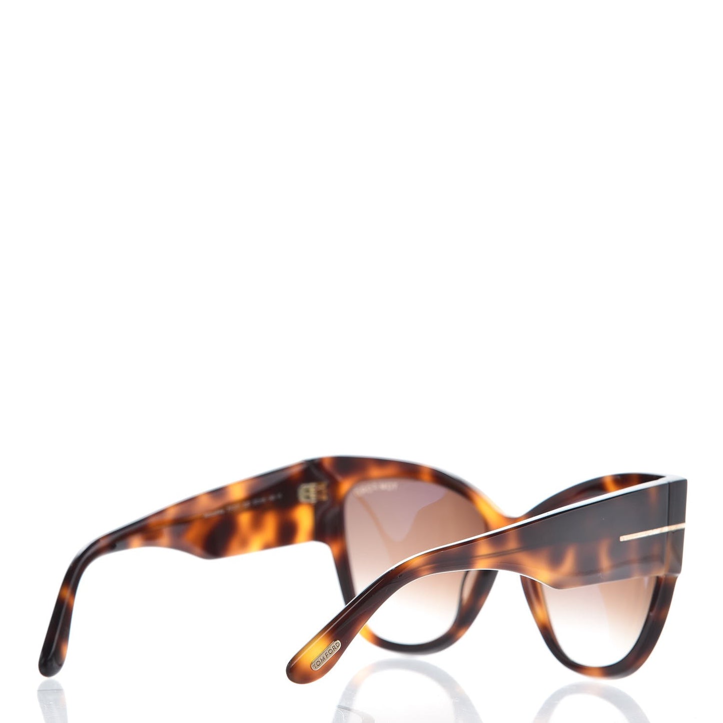 Acetate Anoushka Cat Eye Sunglasses TF371 Tortoise Shell