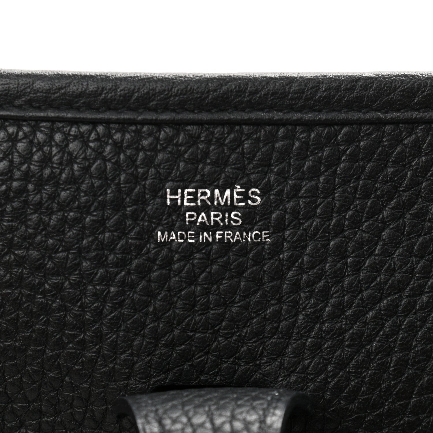 Hermes Taurillon Clemence Evelyne III PM Black 6 of 11