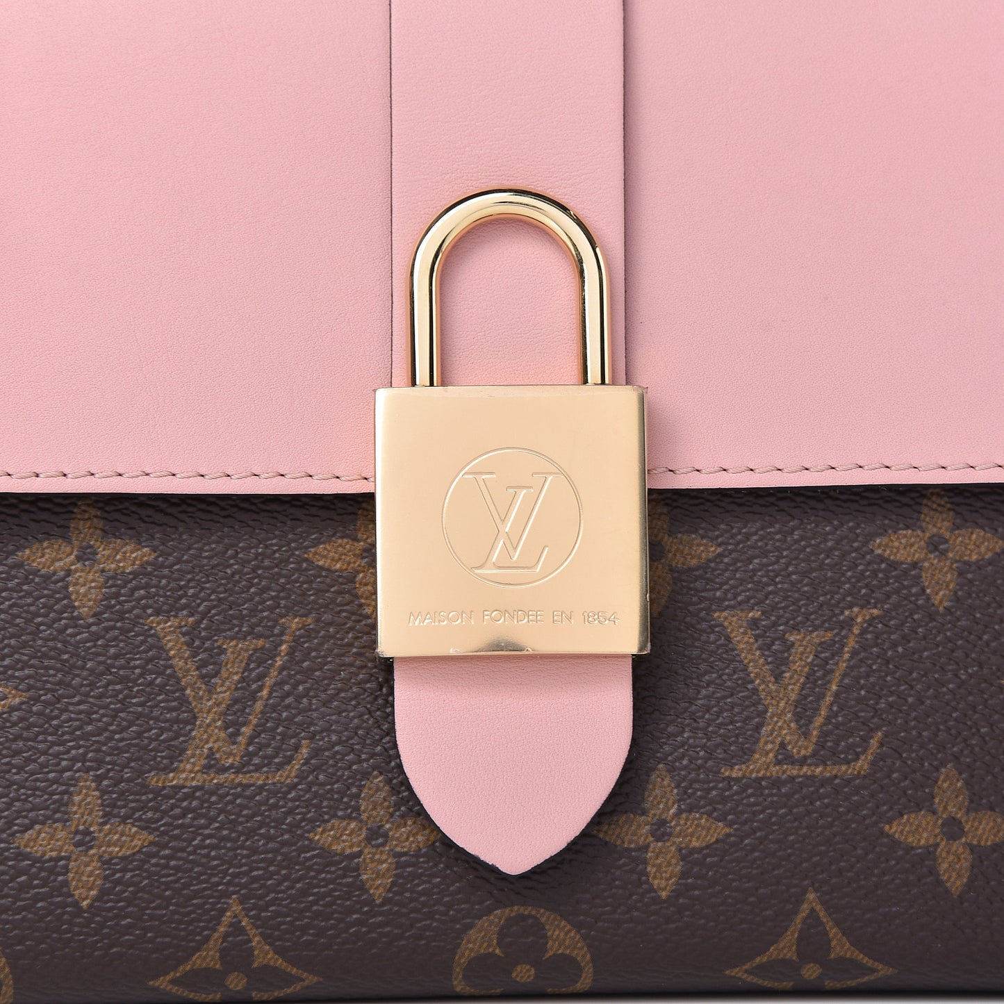Monogram Locky BB Rose Poudre