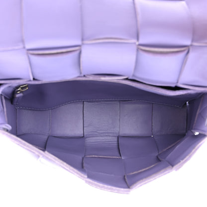 Bottega Veneta Lambskin Intreccio Cassette Crossbody Bag Wisteria 5 of 11