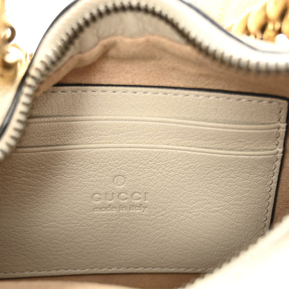 Gucci Goatskin Small Aphrodite Shoulder Bag Mystic White 6 of 10