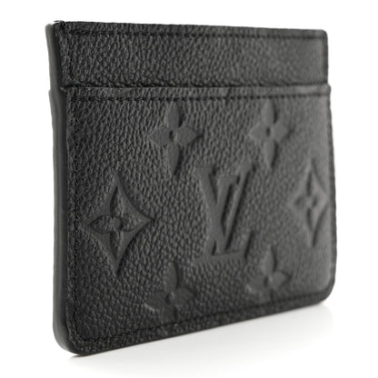 Louis Vuitton Empreinte Card Holder Black 3 of 7