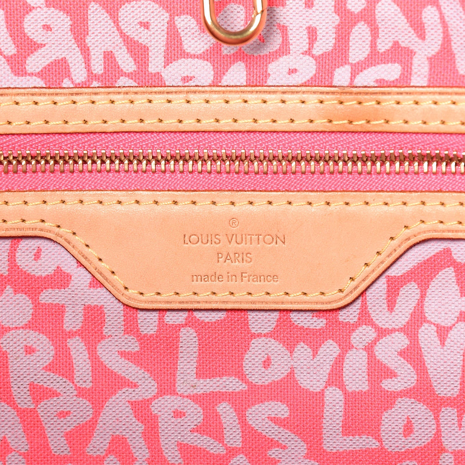 Louis Vuitton Monogram Graffiti Neverfull GM Fuchsia 6 of 17