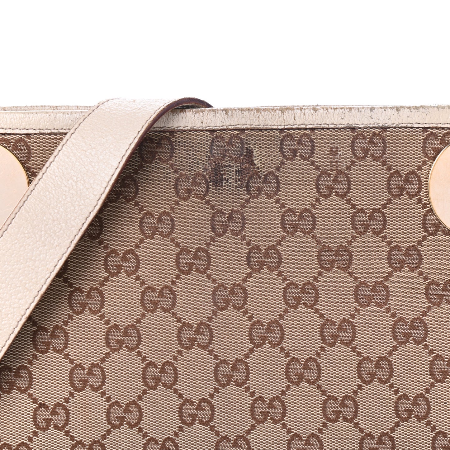 Monogram Eclipse Messenger Bag Off White
