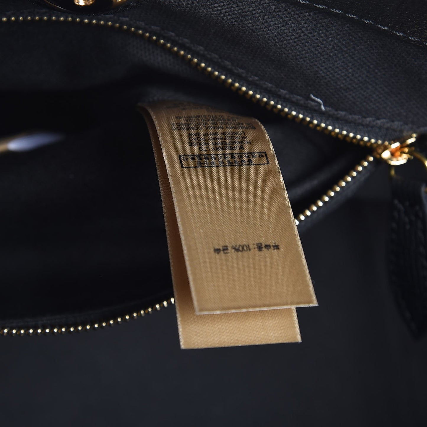 Grainy Calfskin House Check Small Canterbury Black