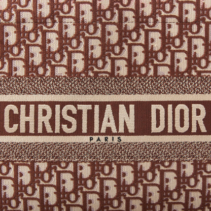 Christian Dior Oblique Medium Book Tote Brown Multicolor 7 of 8