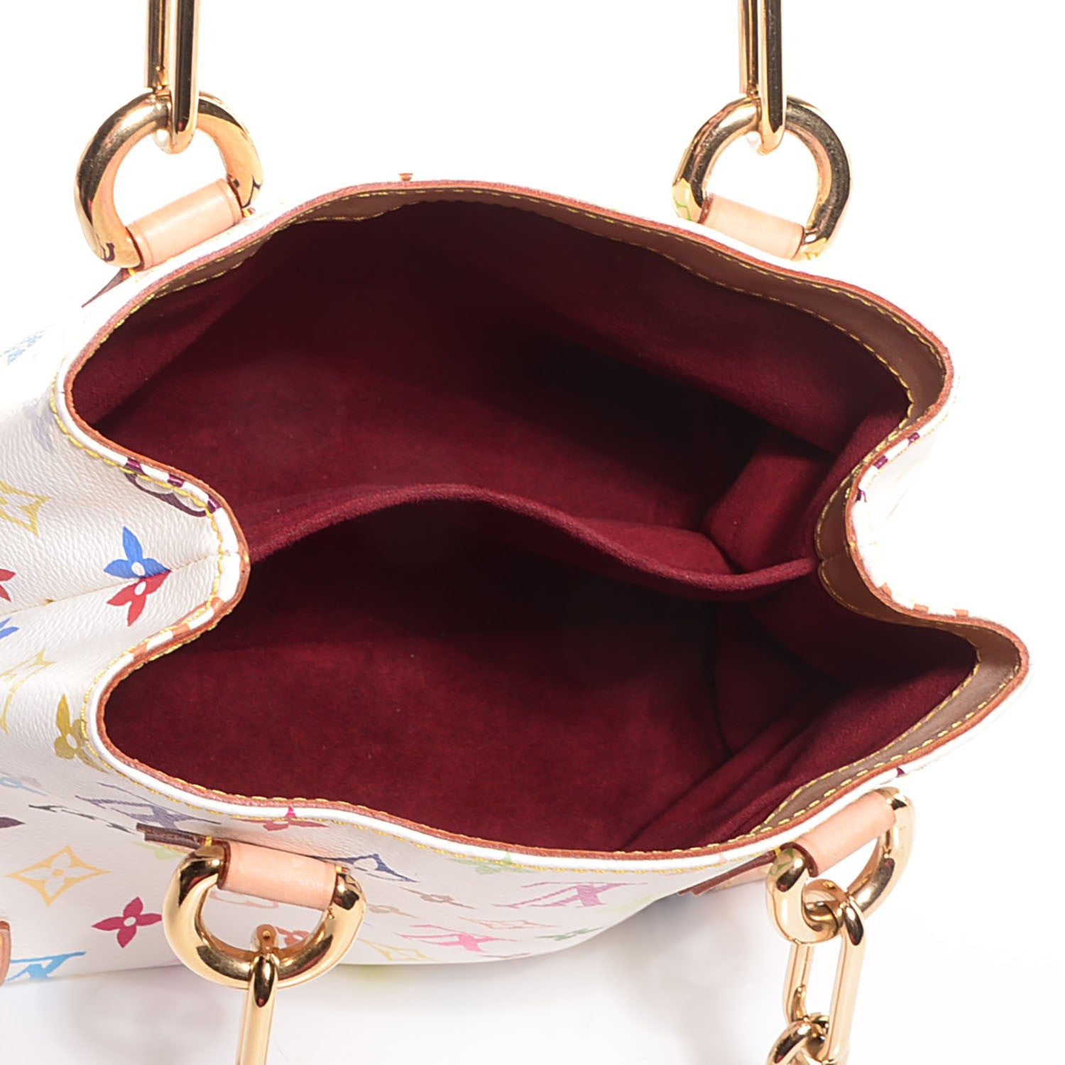 Louis Vuitton Monogram Multicolor Audra White 5 of 7