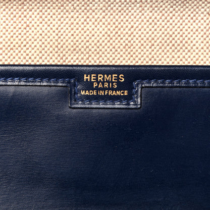 Hermes Box Jige PM Clutch Indigo 6 of 6