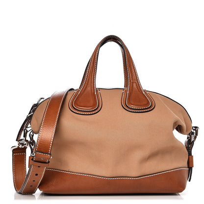 Givenchy Canvas Calfskin Small Nightingale Tan Light Brown 1 of 10