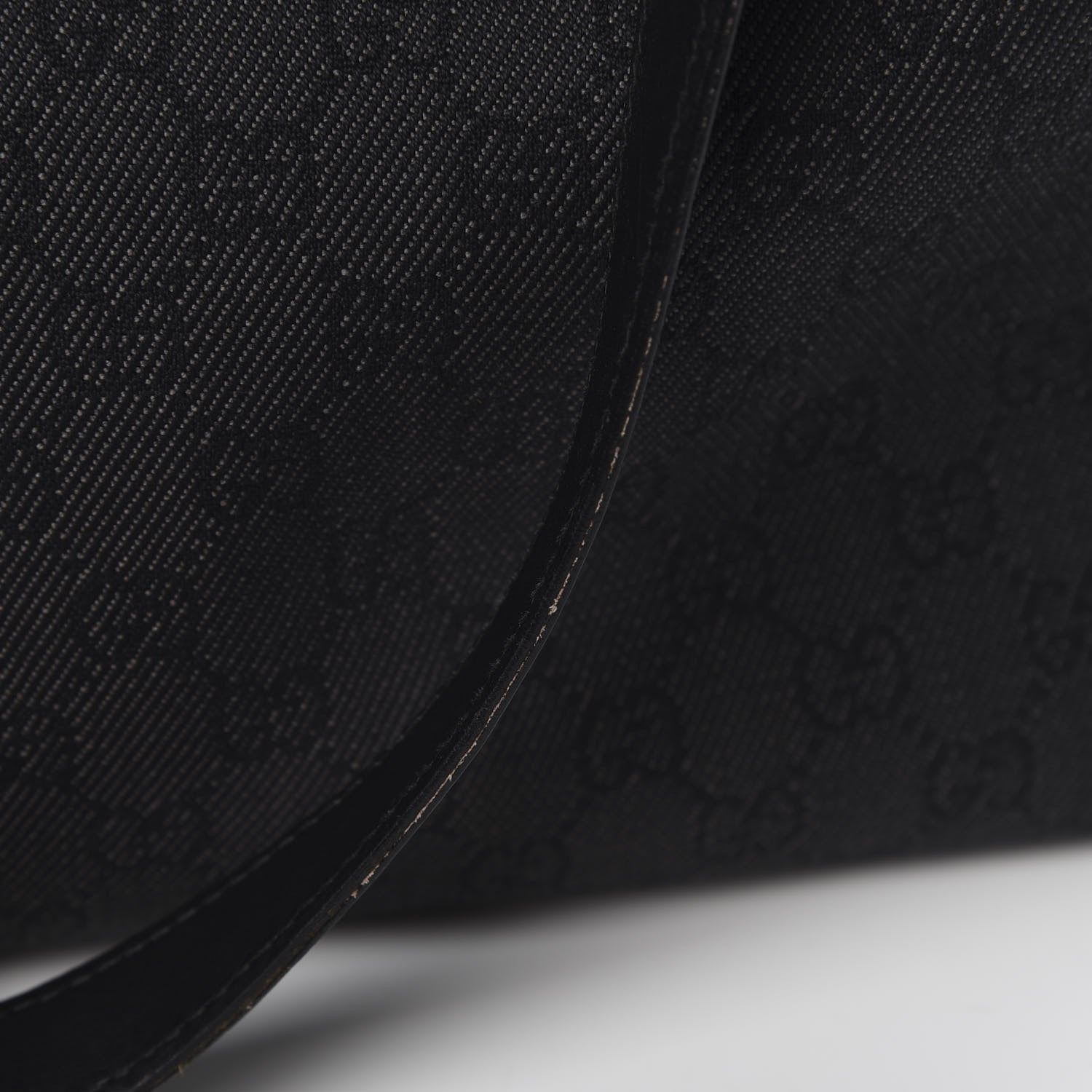 Gucci Monogram Large Jolicoeur Tote Black 14 of 19