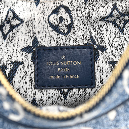 Louis Vuitton Monogram Jacquard Denim Loop Bleu 6 of 10