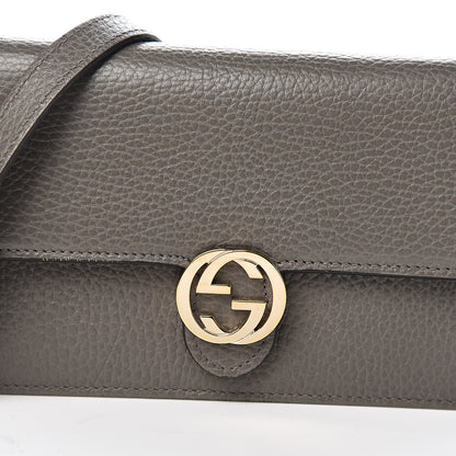 Gucci Dollar Calfskin Interlocking G Chain Wallet Loess 10 of 10