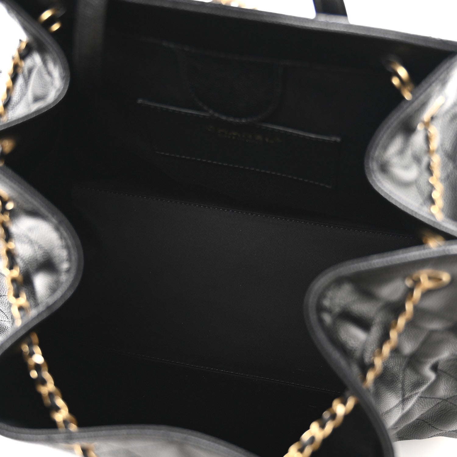 Chanel Caviar Quilted Large Chanel 25 Backpack Black 5 of 11