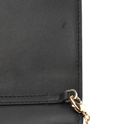 Versace Vitello Palazzo Medusa Evening Clutch Bag Black 14 of 16