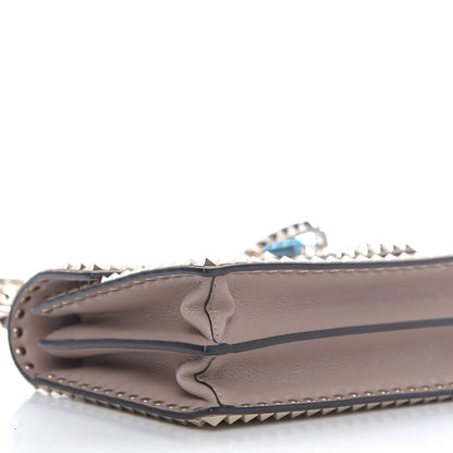 Valentino Garavani Vitello Small Rockstud No Limit Shoulder Bag Poudre 6 of 8