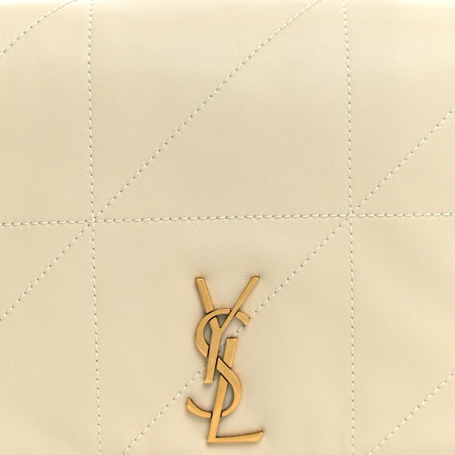 Saint Laurent Lambskin Matelasse Monogram Small Jamie 4.3 Crema Soft 7 of 9