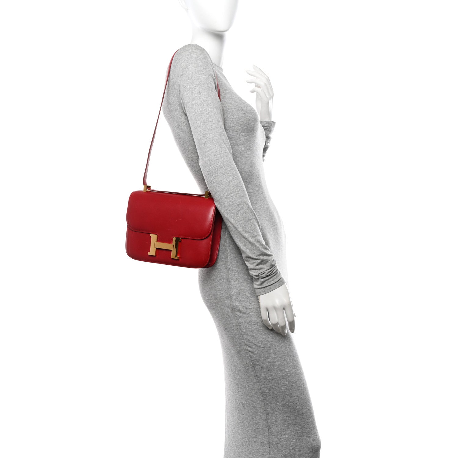 Hermes Box Constance 23 Rouge Vif 2 of 16