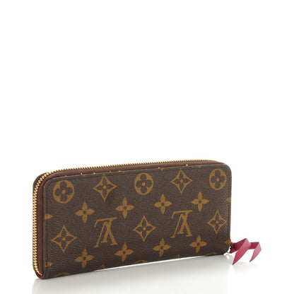Louis Vuitton Monogram Clemence Wallet Fuchsia 3 of 8