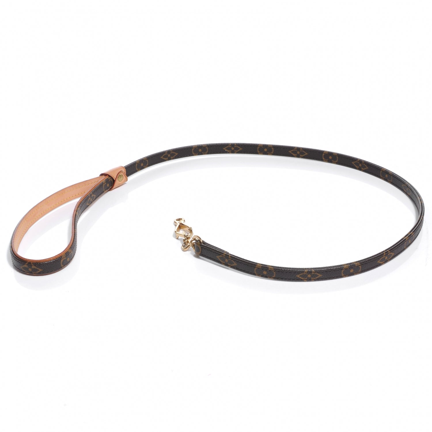 Louis Vuitton Monogram Baxter Dog Leash Lead 1 of 6