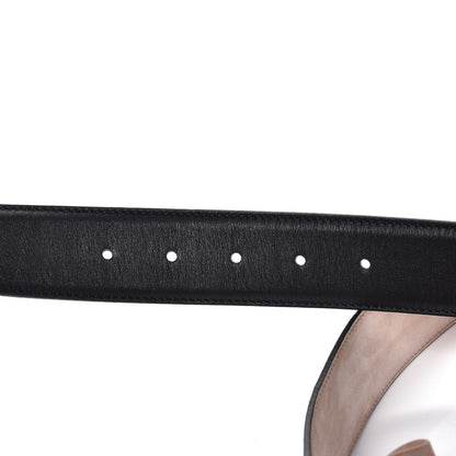 Gucci Calfskin Interlocking G 37mm Belt 90 36 Black 5 of 8