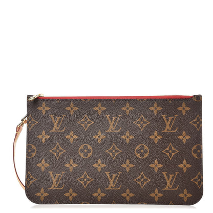 Louis Vuitton Monogram Neverfull MM GM Pochette Cherry 1 of 14