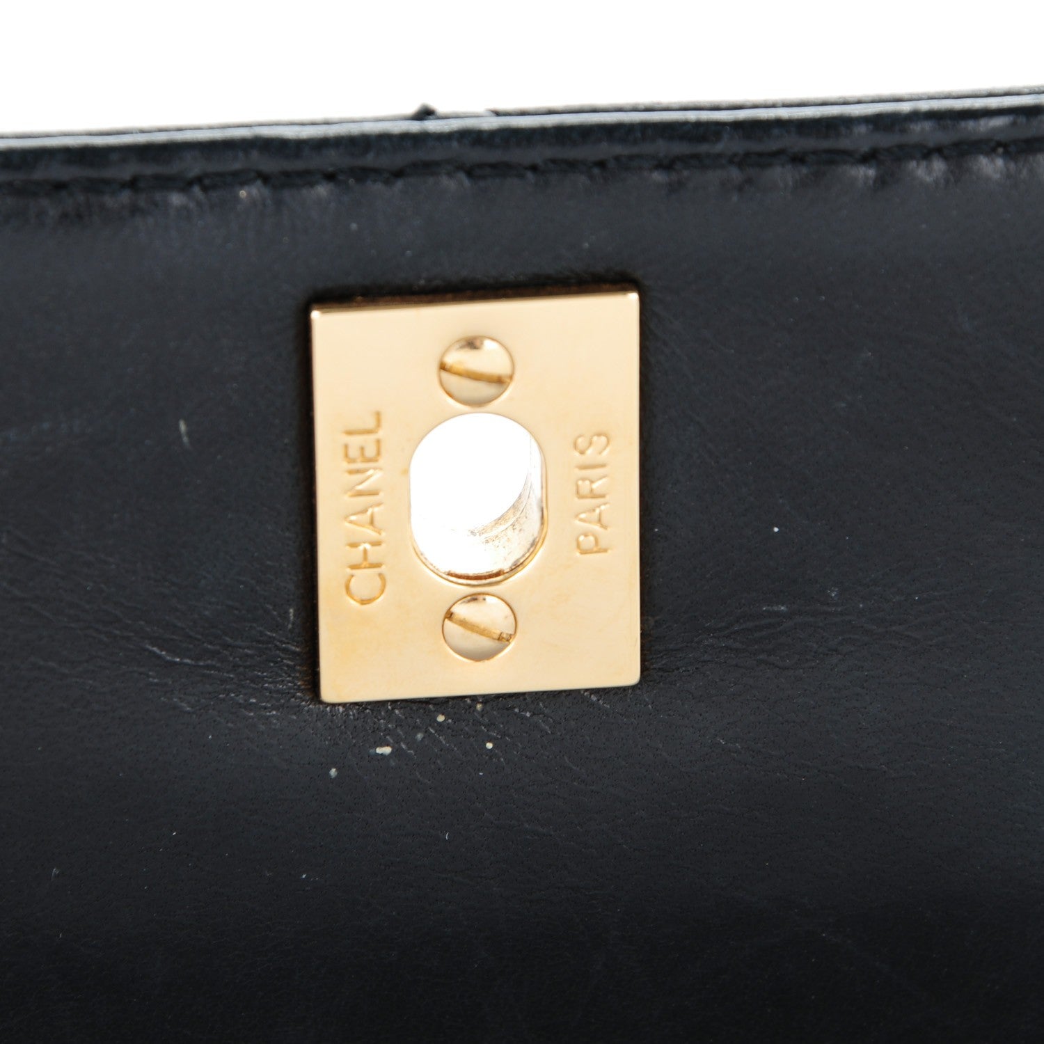 Chanel Lambskin Quilted Medium Kelly Flap Bag Black 6 of 8