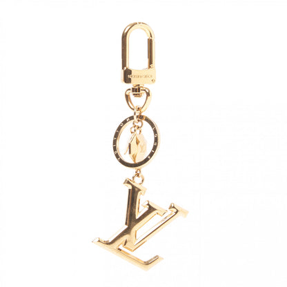 Louis Vuitton LV Facettes Bag Charm Key Holder Gold 1 of 5