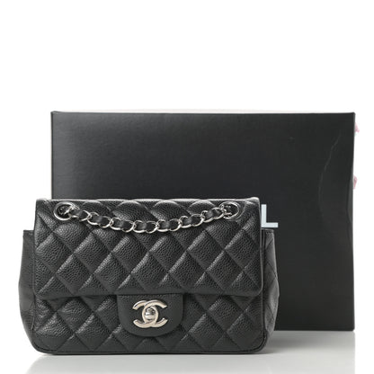 Chanel Caviar Quilted Mini Rectangular Flap Black 11 of 11