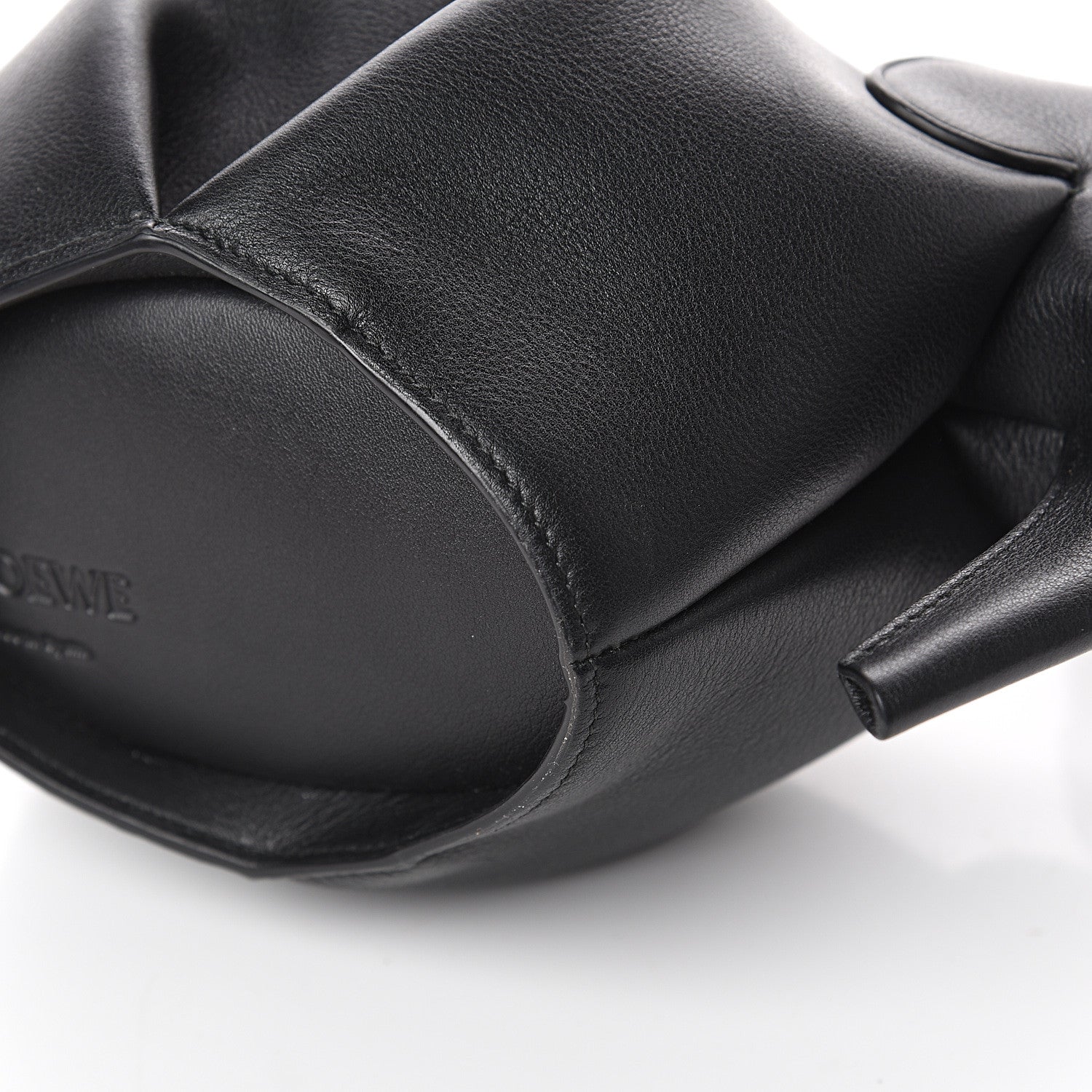 Loewe Calfskin Mini Elephant Crossbody Bag Black 7 of 7