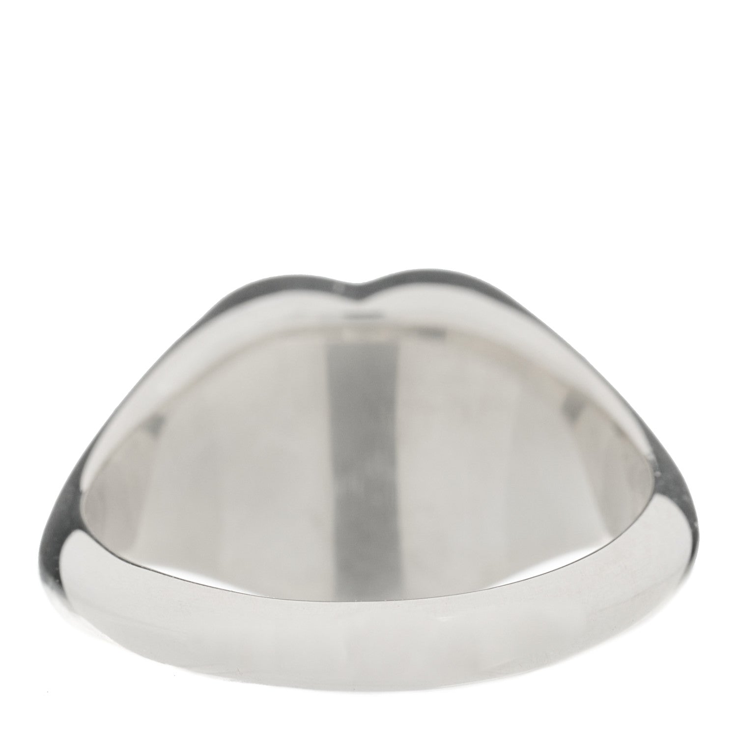 Tiffany Sterling Silver Return to Tiffany Heart Signet Ring 49 5 2 of 3