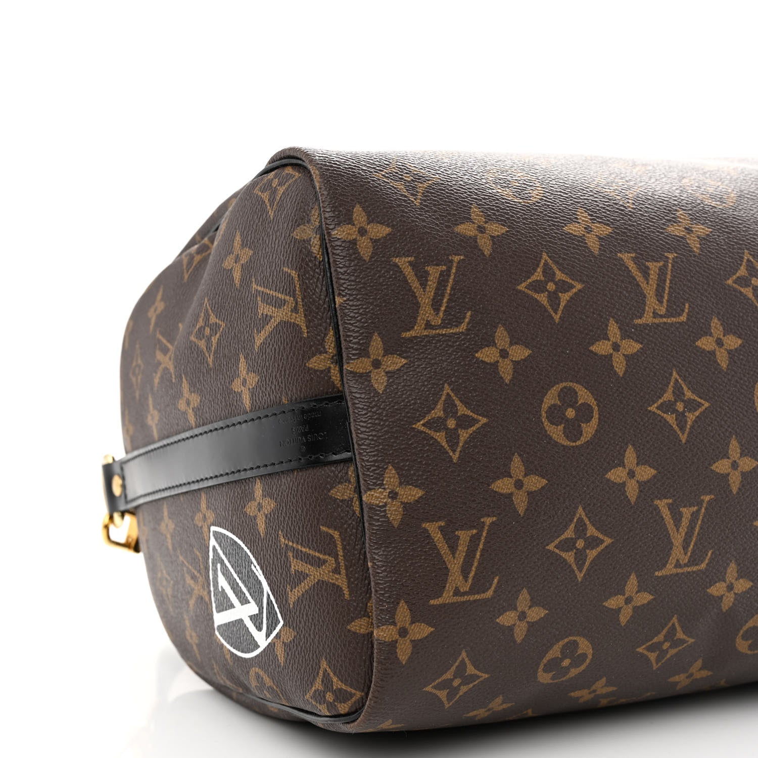 Louis Vuitton Monogram My World Tour Speedy Bandouliere 30 Black 9 of 11