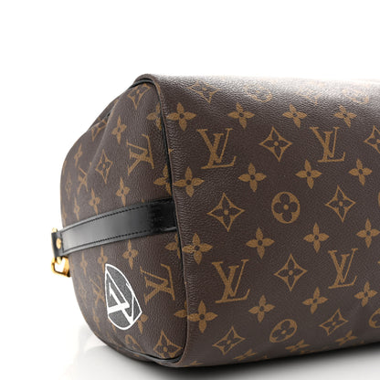 Louis Vuitton Monogram My World Tour Speedy Bandouliere 30 Black 9 of 11
