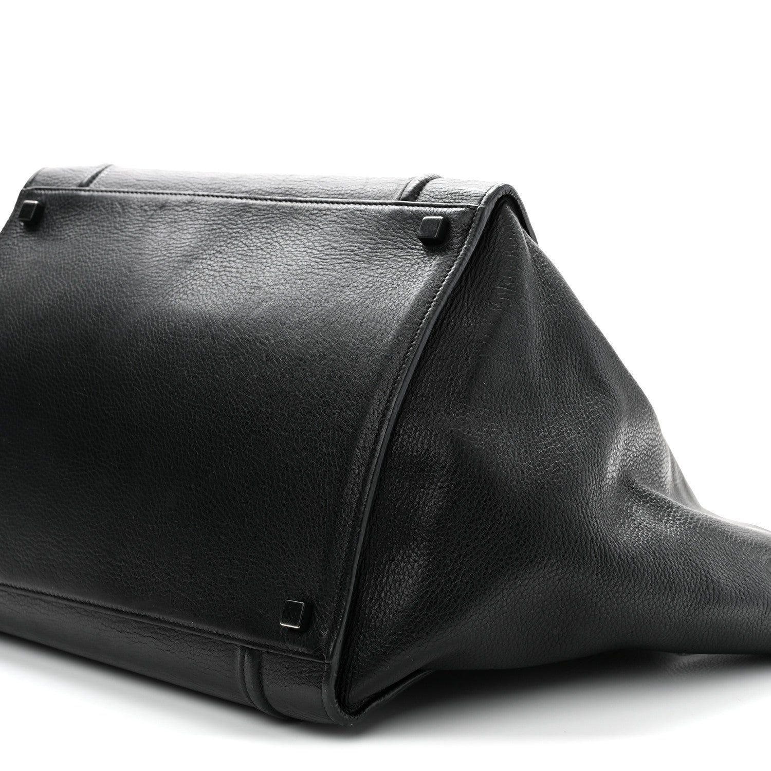 Celine Grained Calfskin Medium Phantom Luggage Black 11 of 13