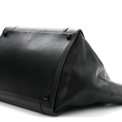 Celine Grained Calfskin Medium Phantom Luggage Black 11 of 13