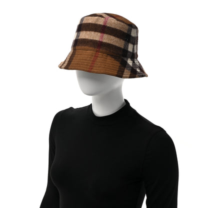 Burberry Wool Check Bucket Hat L 2 of 8