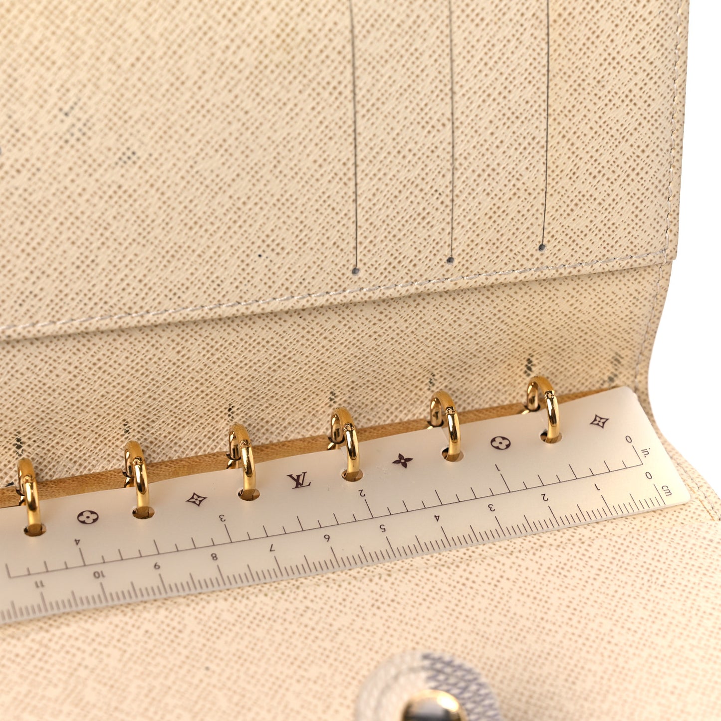 Damier Azur Small Ring Agenda Cover