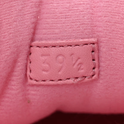 Gucci Dali Soft Calfskin Womens Mac80 Sneakers 39.5 Off White Grey Sky Light Rose 7 of 10