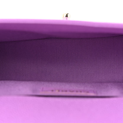 Chanel Caviar Quilted Medium Boy Flap Purple 5 of 15