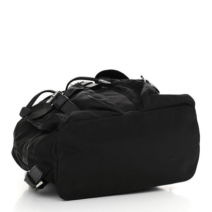 Prada Tessuto Nylon Saffiano Small Backpack Black 3 of 9
