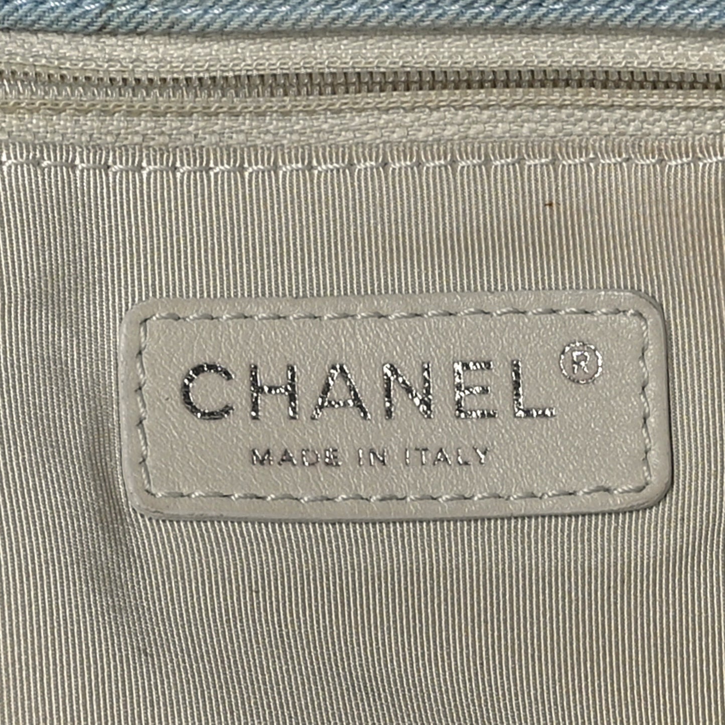 Denim Jumbo Canebiers Net Flap Blue