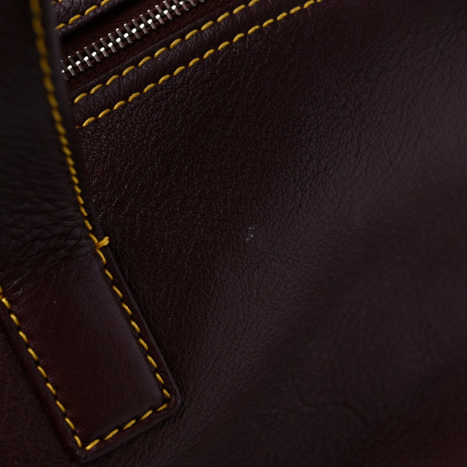 Balenciaga Calfskin Round Air Hobo Burgundy 9 of 10