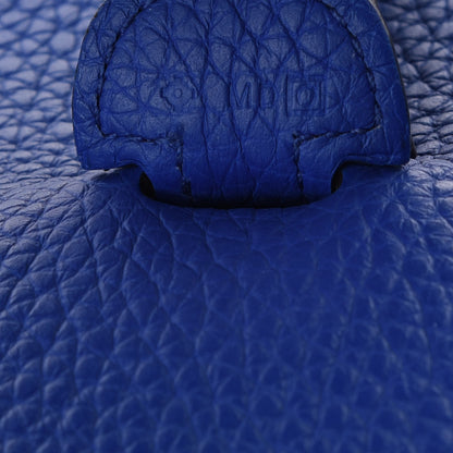 Hermes Taurillon Clemence Evelyne III PM Bleu Electrique 11 of 16