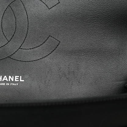 Chanel Patent Quilted Jumbo Double Flap Black 12 of 15