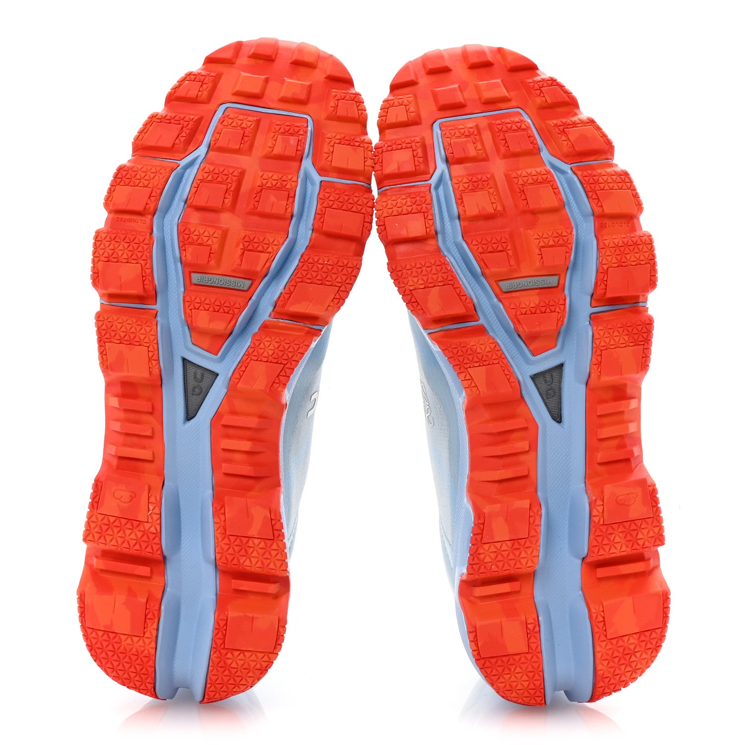 Loewe X ON Canvas Mesh Womens Cloudventure 2.0 Sneakers 38 Blue Red White 6 of 9