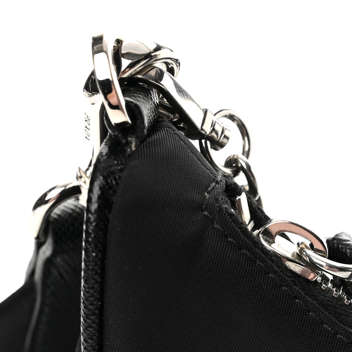 Prada Nylon Re-Edition 2005 Shoulder Bag Black 12 of 12
