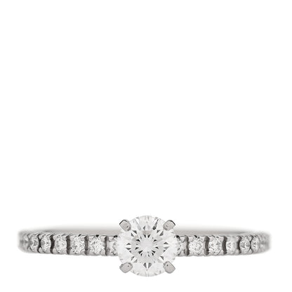 Cartier Platinum Diamond .26ct Etincelle De Cartier Solitaire Engagement Ring 46 3.75 1 of 6