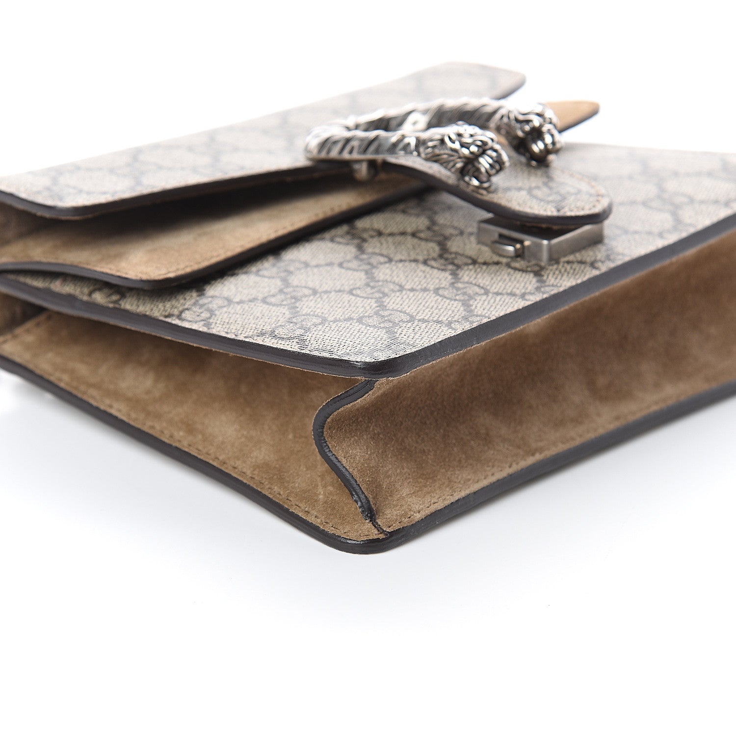 Gucci GG Supreme Monogram Mini Dionysus Shoulder Bag Taupe 7 of 8
